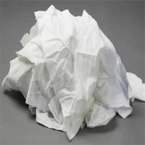 Recycled White Cotton Wipes