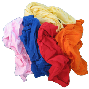 Cut Recycled Color Knit T-Shirt Wipes